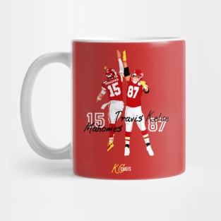 Mahomes x Travis Kelce teammate Mug